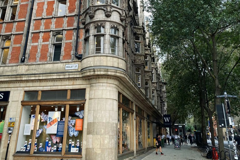 Waterstones bookshop on Gower Street Waterstones bookshop on Gower Street